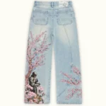 Blossom Black Denim f
