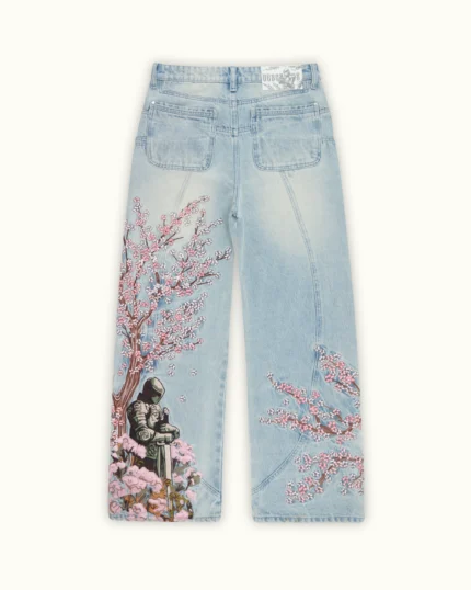 Blossom Black Denim f